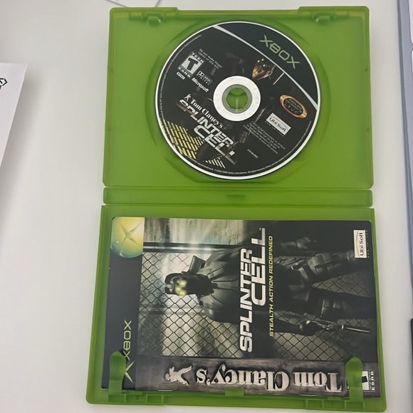 Tom Clancy's Splinter Cell Stealth Action Redifined Xbox Video Game - Picture 3 of 3